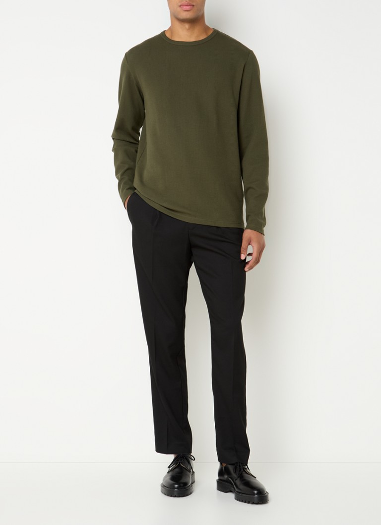 Selected Homme  Finley longsleeve met structuur