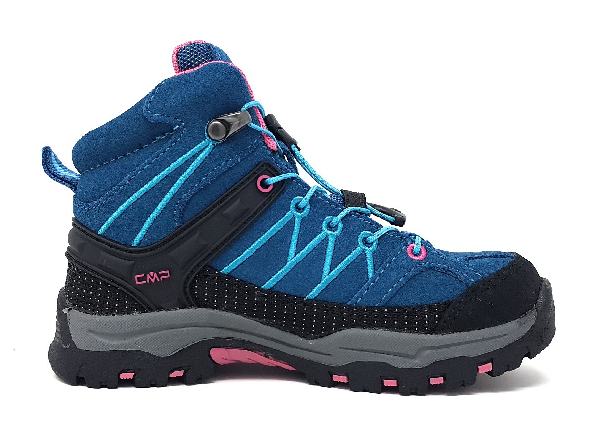 CMP Ki. Trekking Rig. Waterpr 3Q12944 Türkis 06MF Lake/Pink
