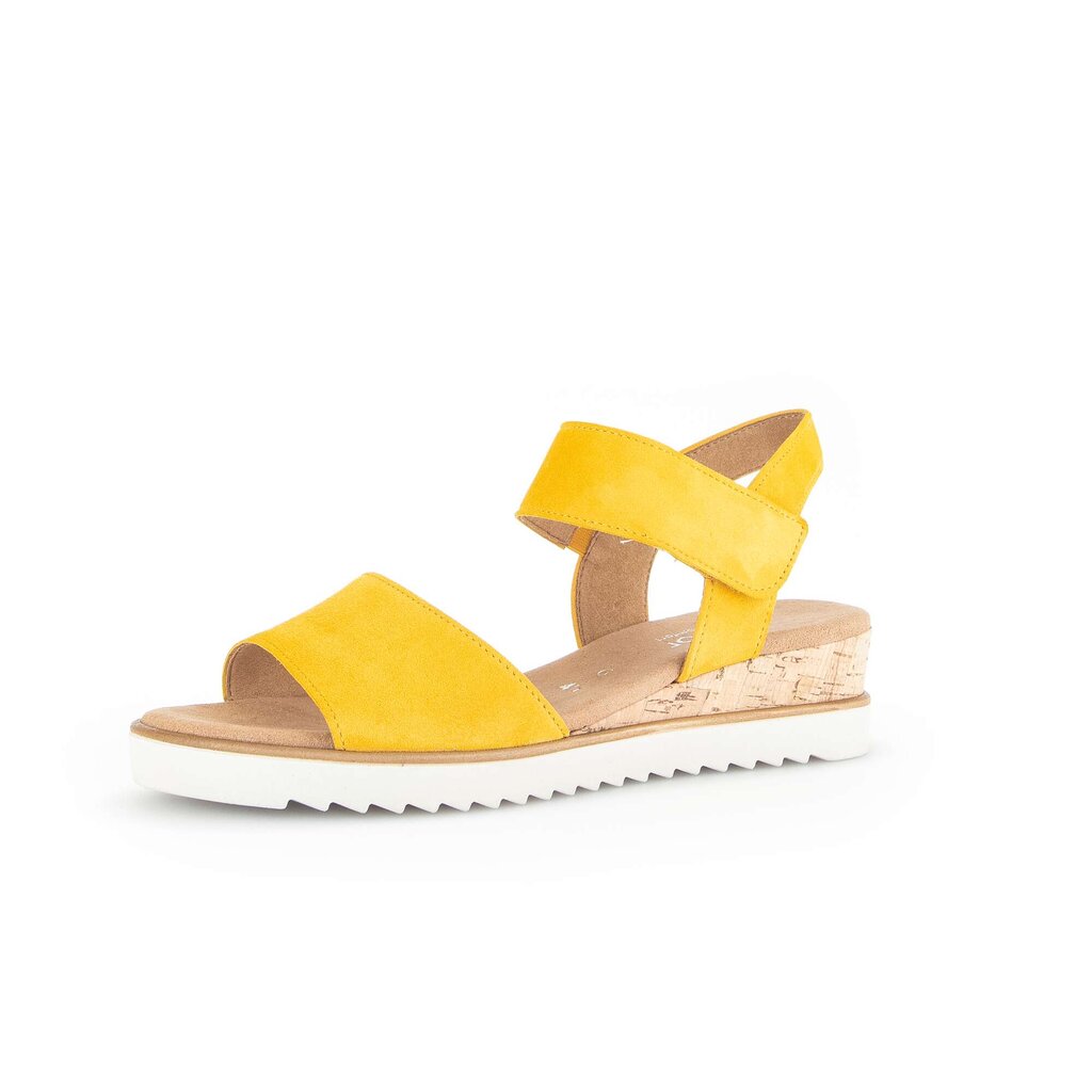 Gabor comfort Keilsandalette gelb