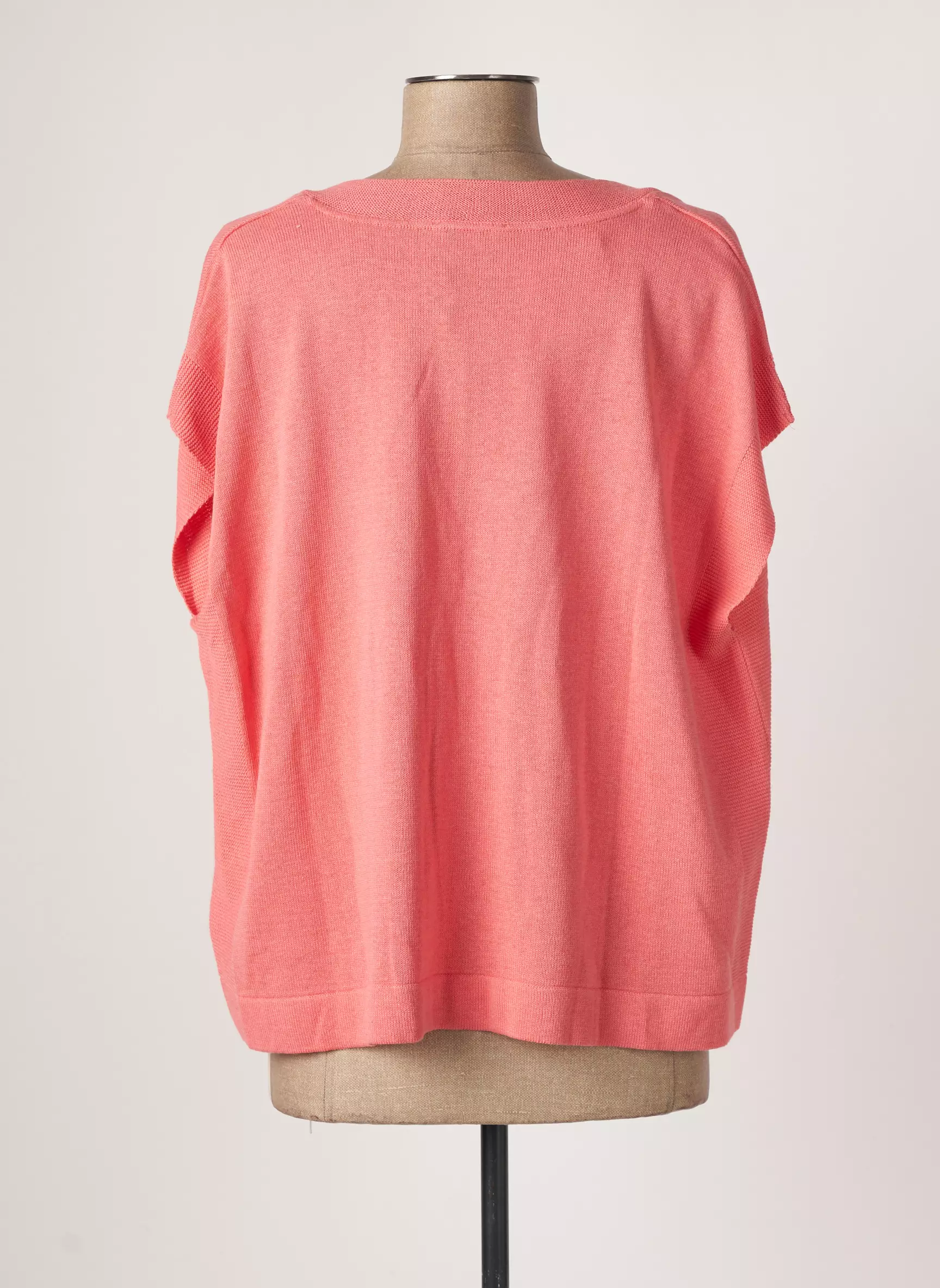 Le Petit Baigneur Gilets Manches Courtes Femme couleur rose