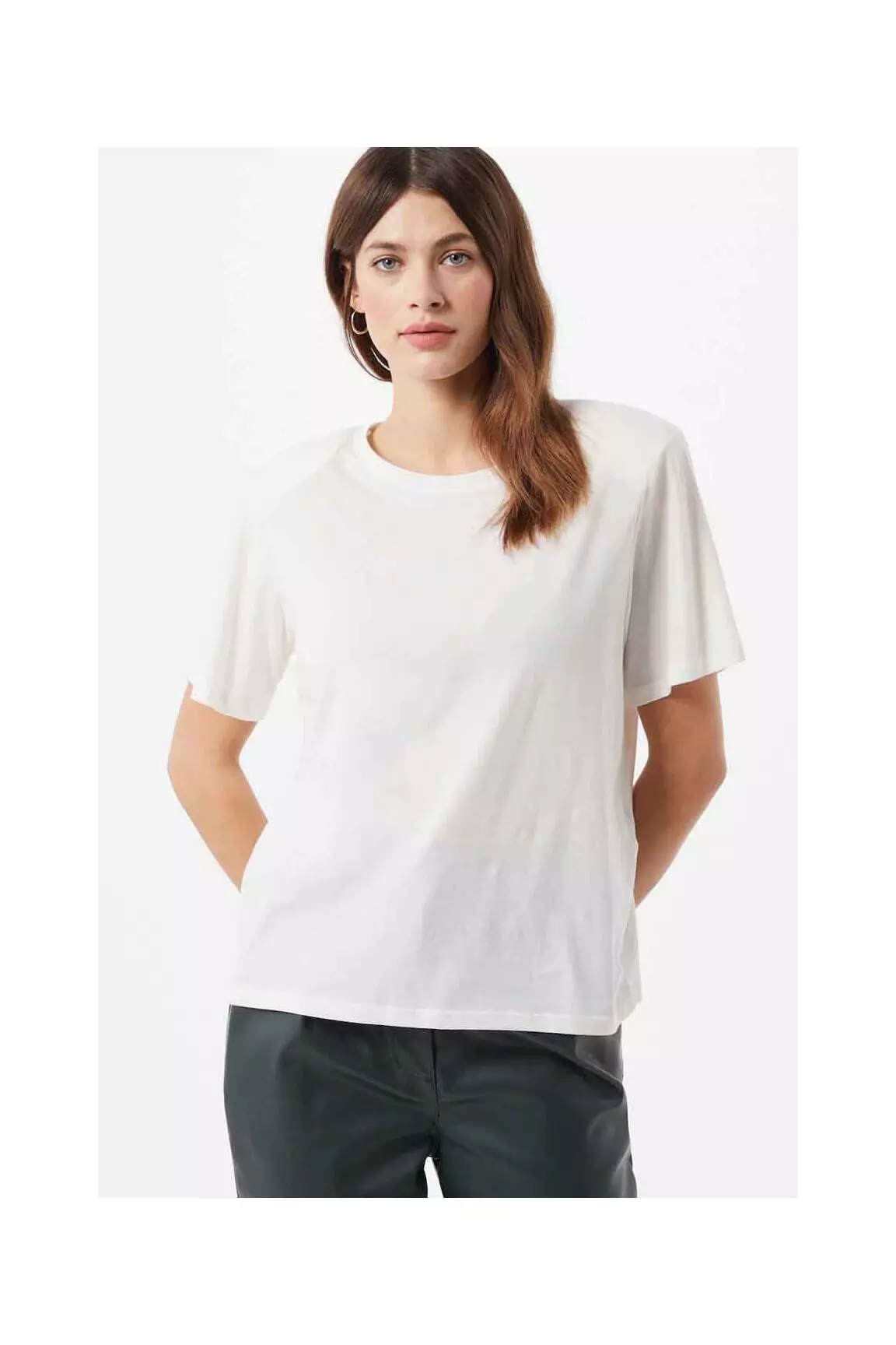Jacqueline De Yong Tshirts Femme couleur blanc