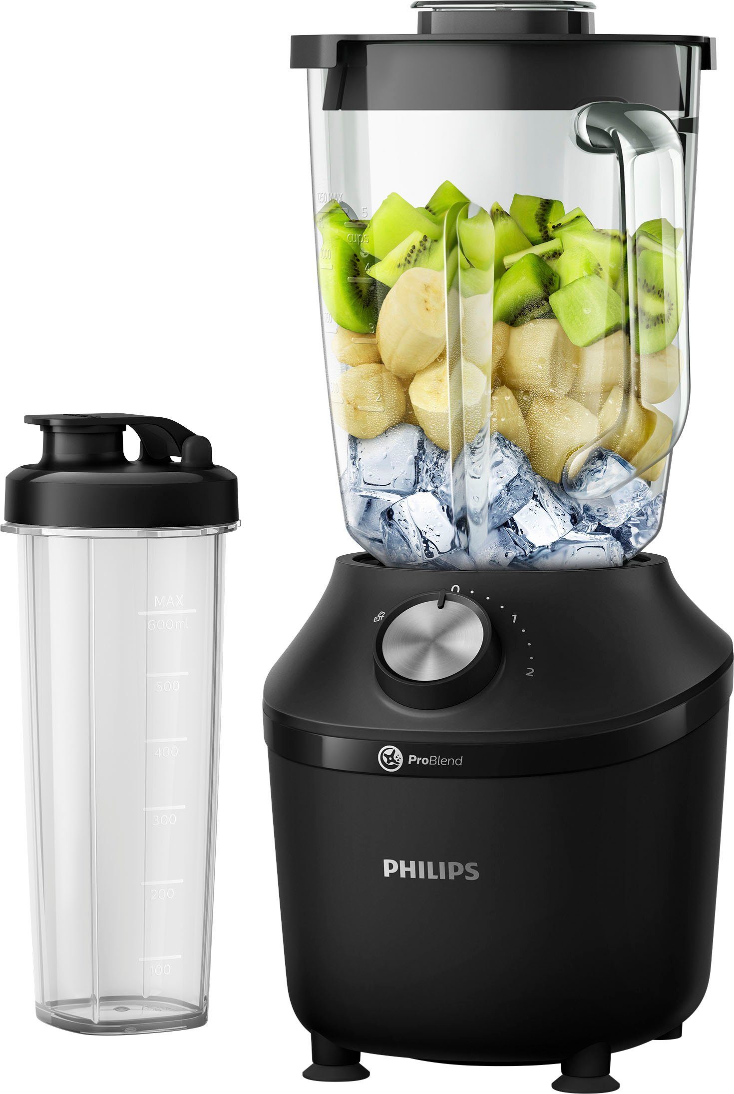 Philips Standmixer Series 3000 HR2291/41, 600 W