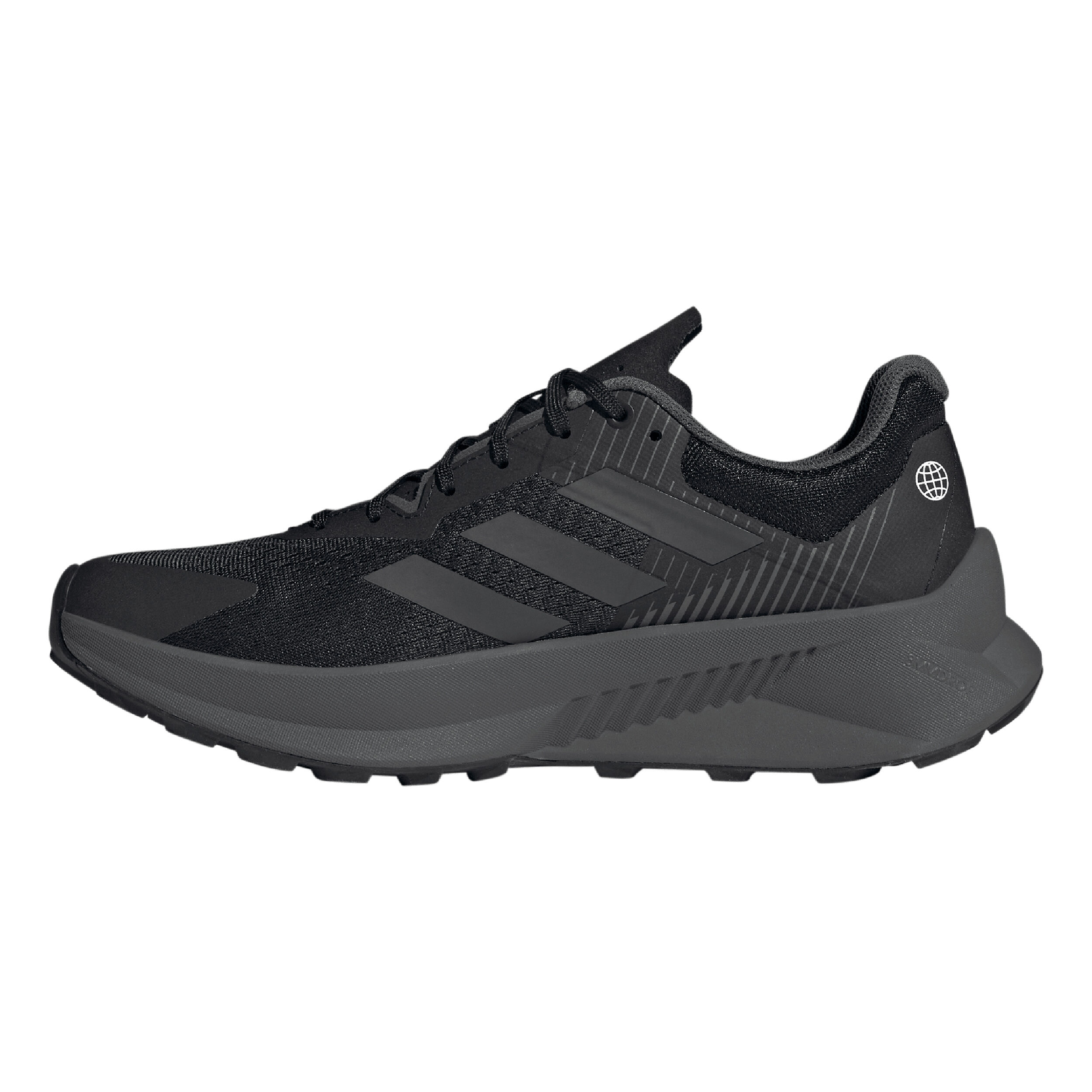 Terrex Soulstride Flow Trailschuh Herren - Schwarz, Grau