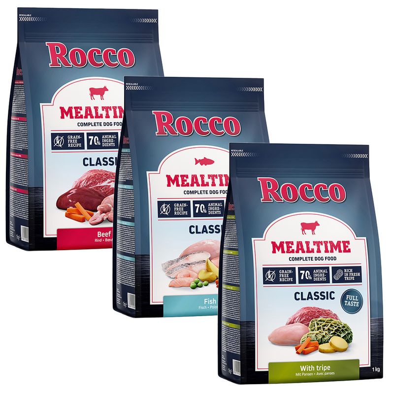 Probierpaket Rocco Mealtime 3 x 1 kg