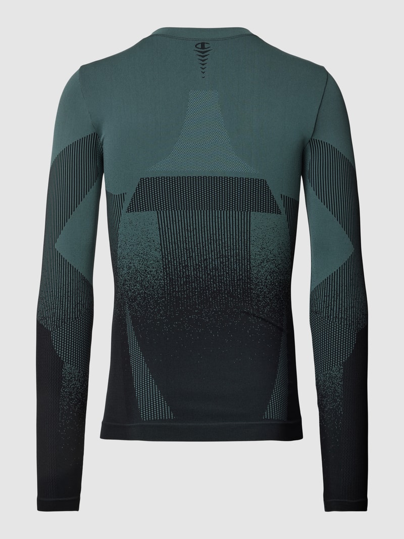 Longsleeve mit Rundhalsausschnitt in bottle