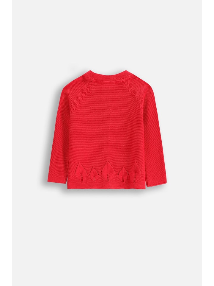 Coccodrillo Strickjacke in himbeerrot günstig kaufen