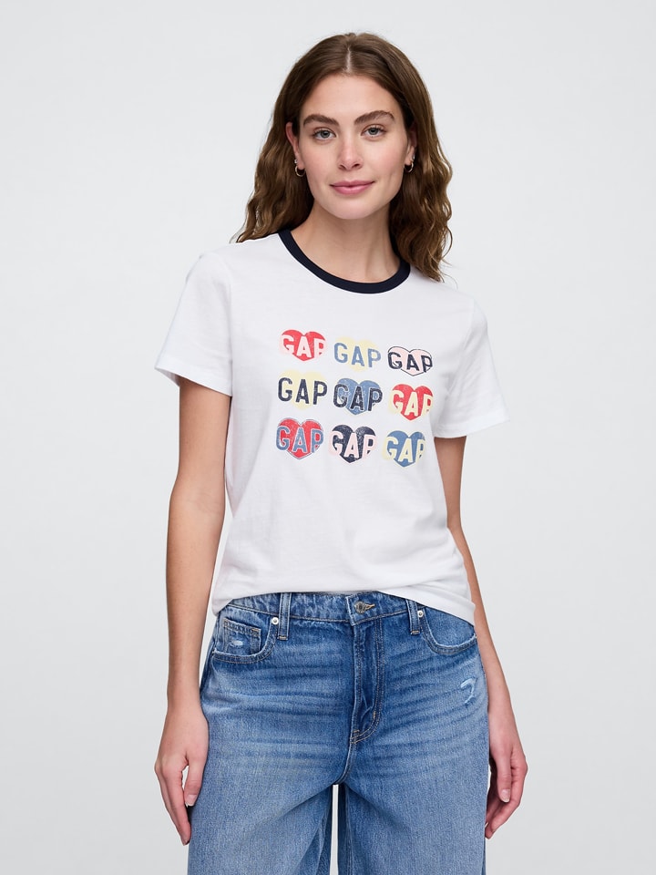 GAP Shirt in Weiß günstig kaufen