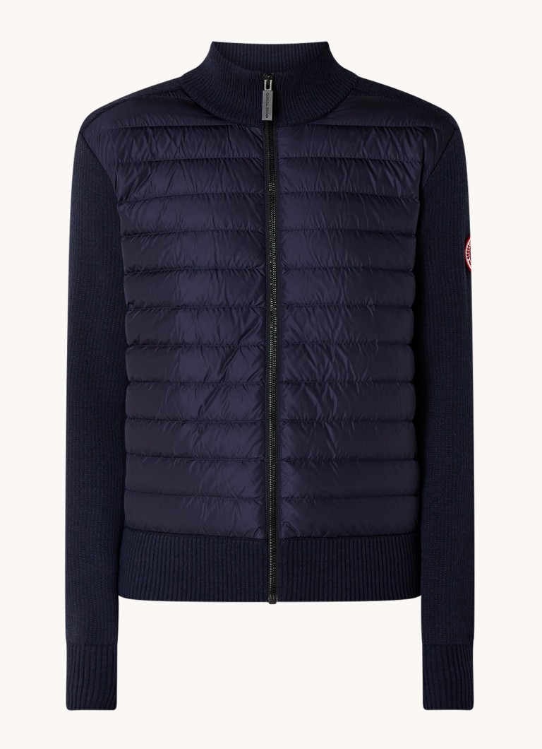 Canada Goose Hybridge Καπιτονέ Μάλλινο Μπουφάν με Μπροστινό Μέτωπο