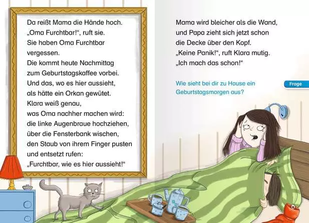 Leserabe - 2. Lesestufe: Der verrückt verhexte Geburtstag