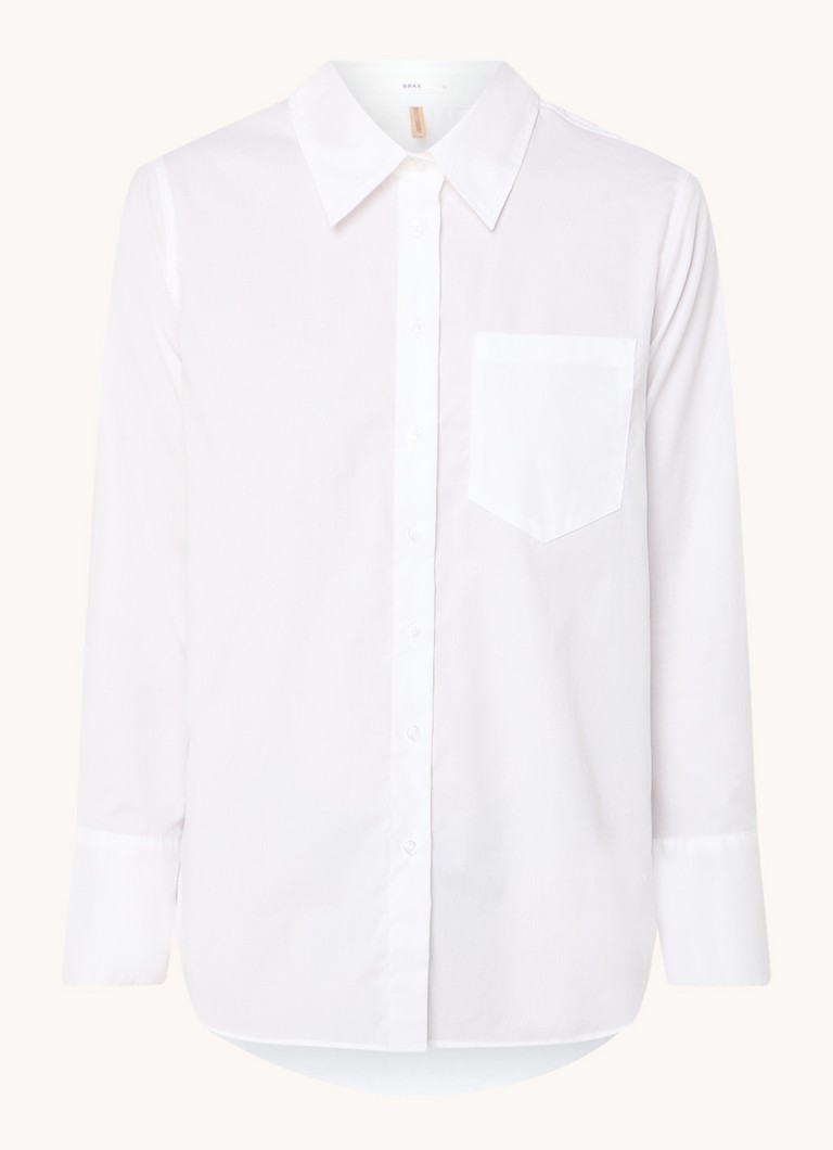 BRAX  Viki blouse met borstzak