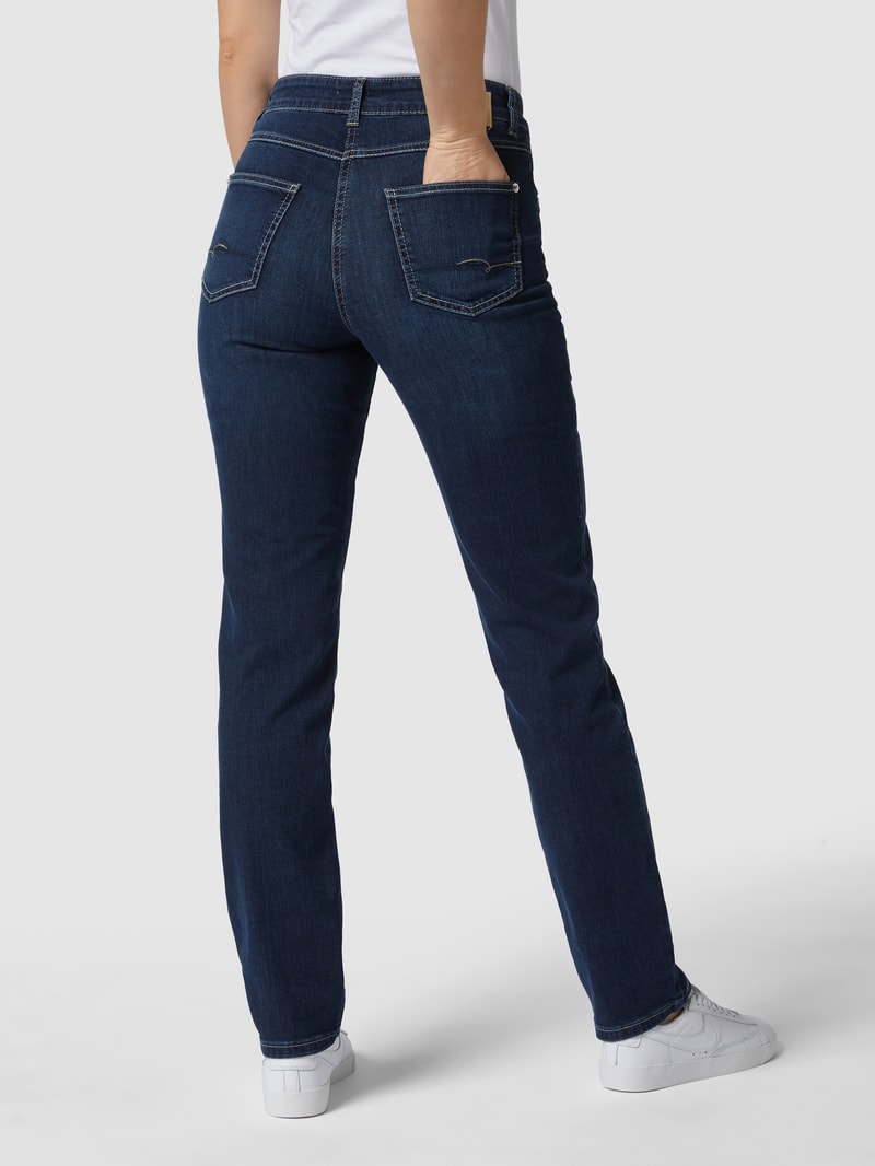 Feminine Fit 5-Pocket-Jeans Modell MELANIE in dunkelblau