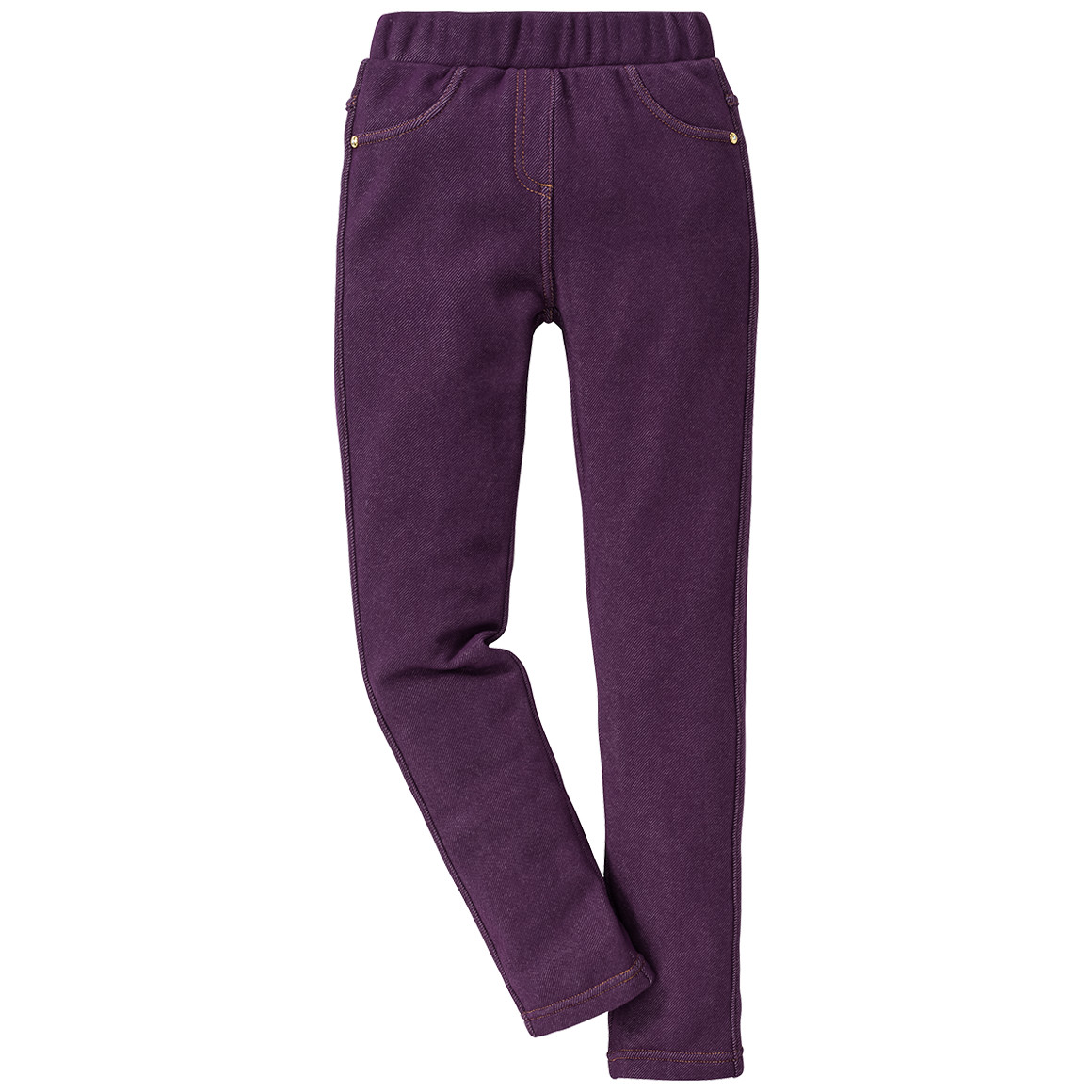 Mädchen Thermo-Leggings in Denim-Optik