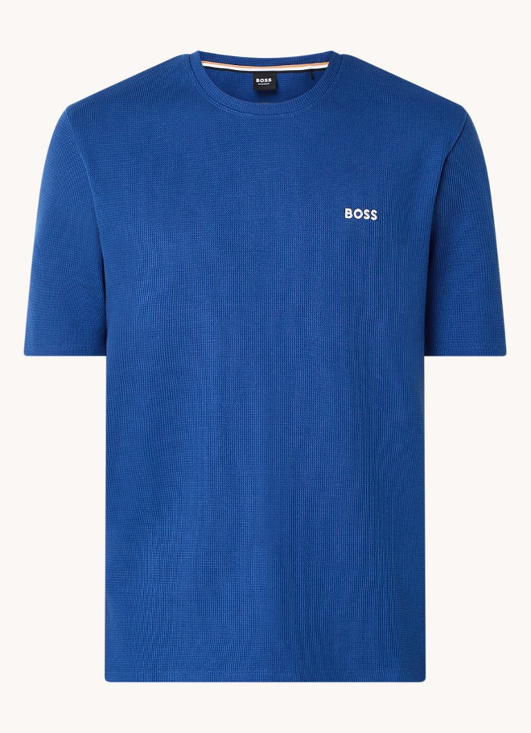 Tricou cu logo HUGO BOSS în relief