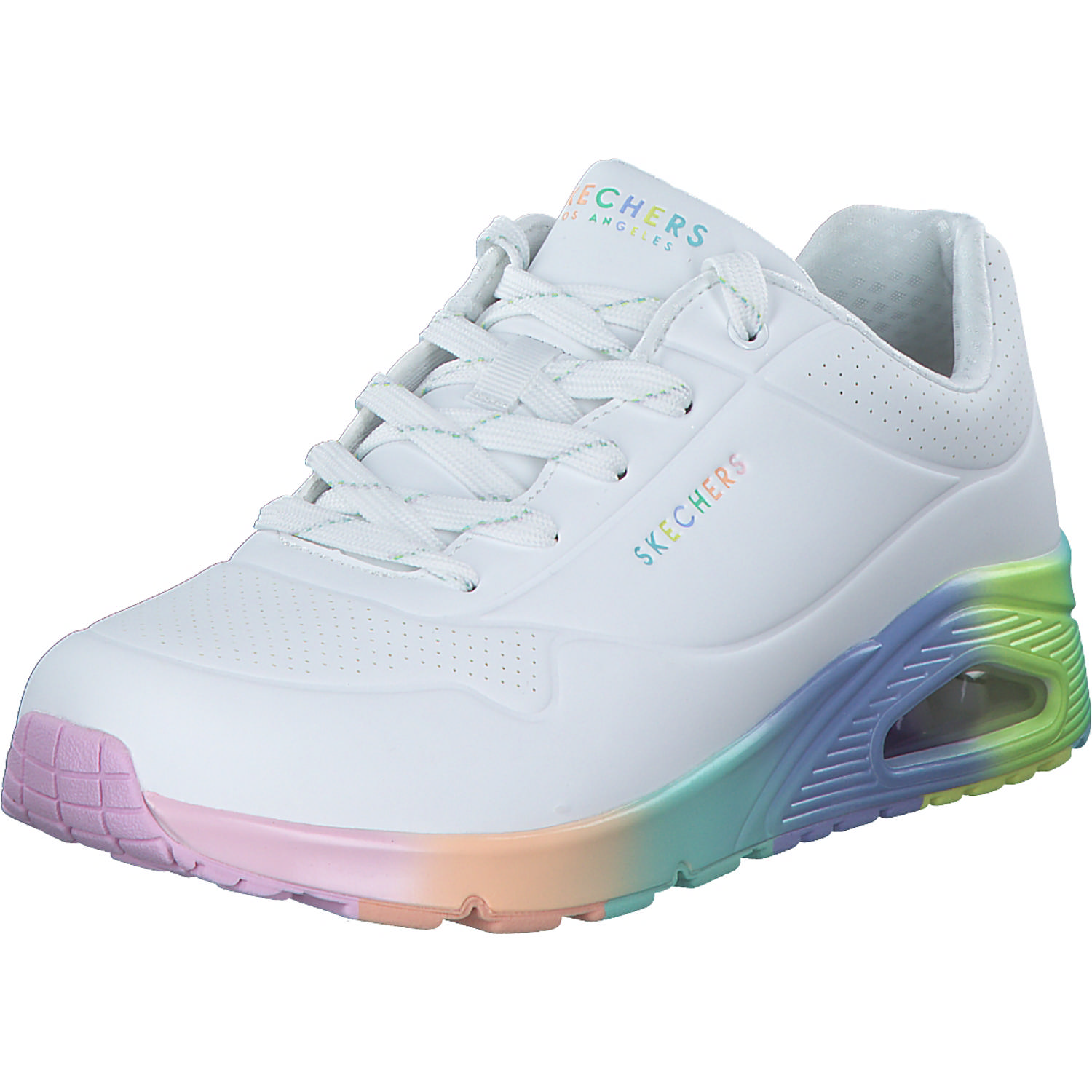 Skechers 155134, Schnürschuhe, Damen, Weiß