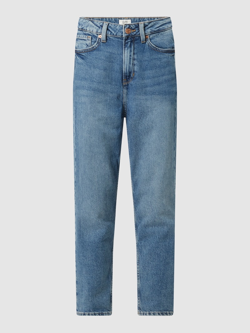Mom Fit Jeans mit Stretch-Anteil in jeans