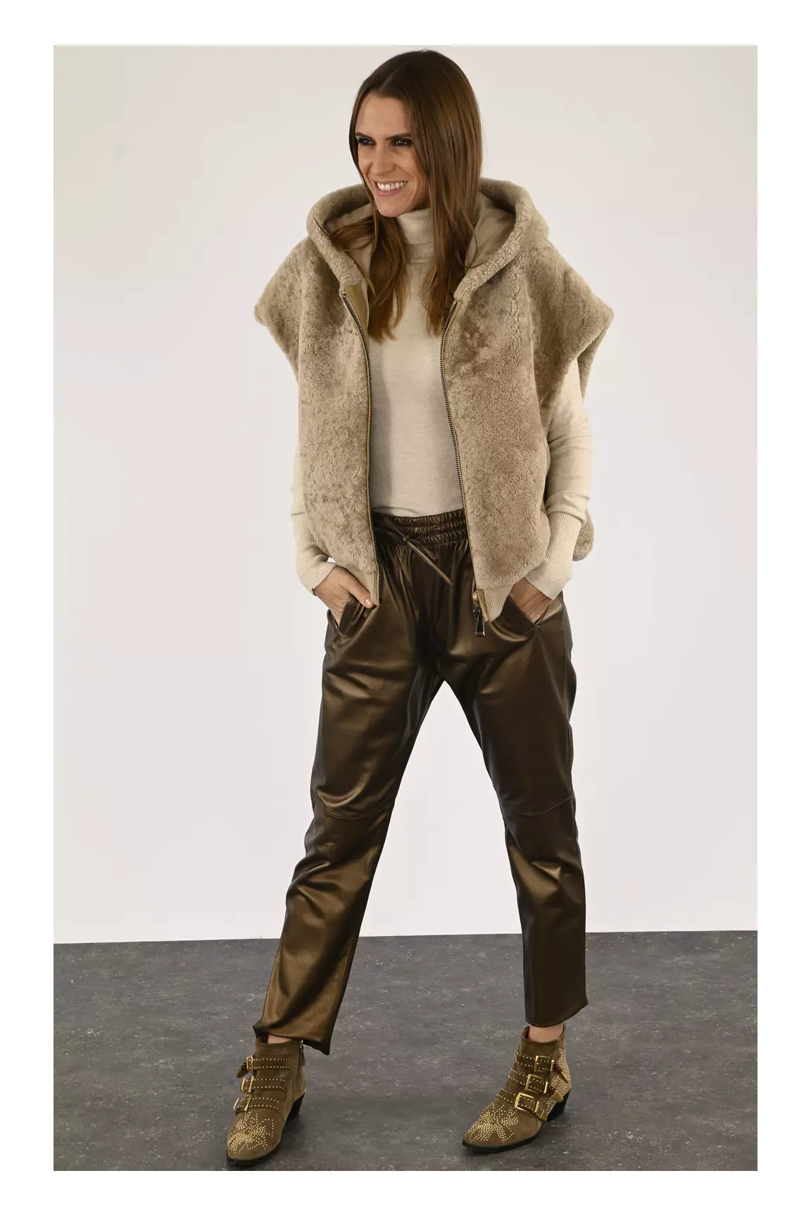 Ventcouvert Autres Gilets Femme couleur beige