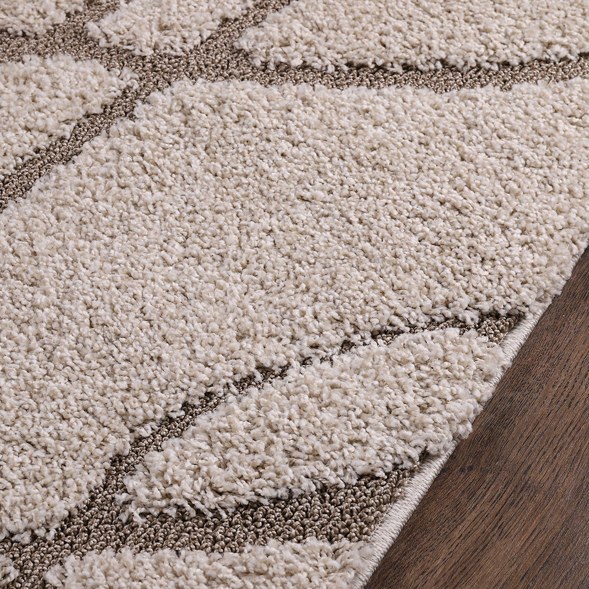 Hochflor-Teppich Luxus 3500, Sanat, rechteckig, Höhe: 30 mm, robuster Langflor, weich, Wohnzimmer, Schlafzimmer