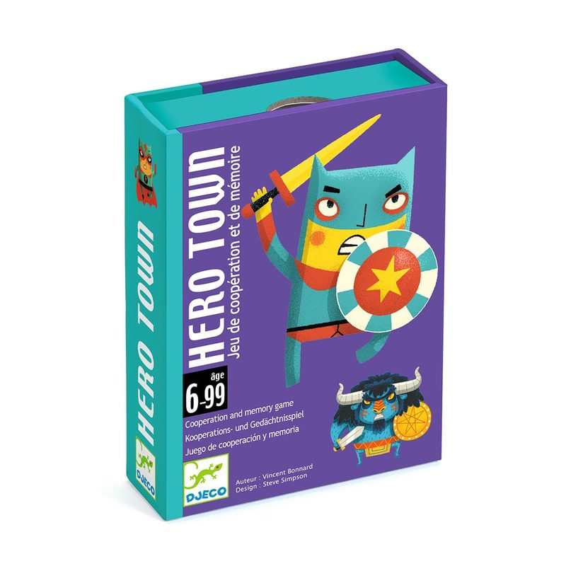 Jeu de cartes Hero Town Djeco