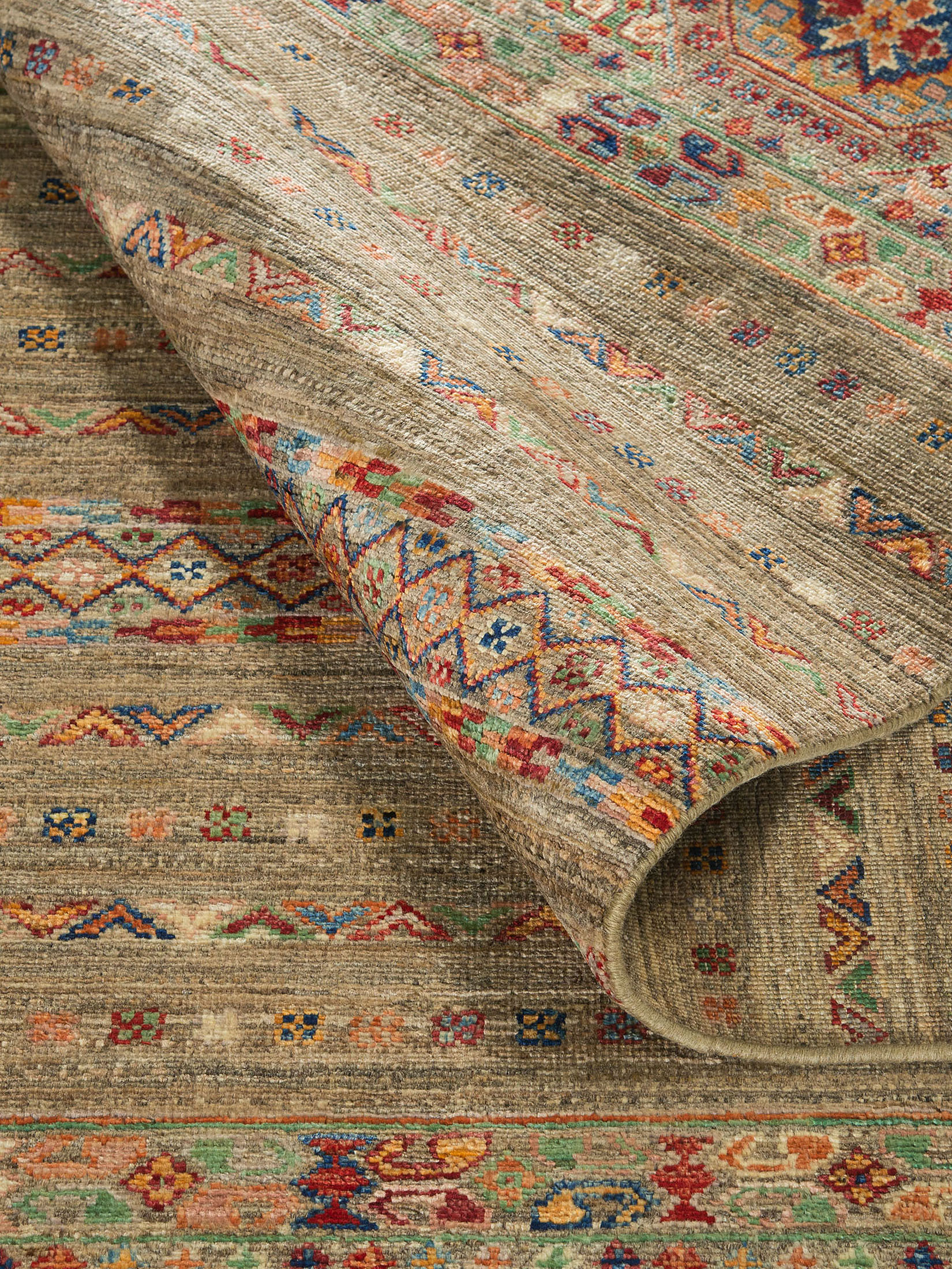 Chobi Schal ca. 173 x 244 cm, Unikat / Einzelstück