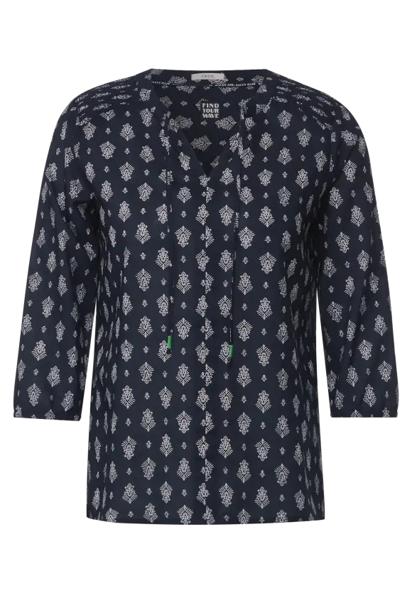 CECIL Bluse mit Minimalprint