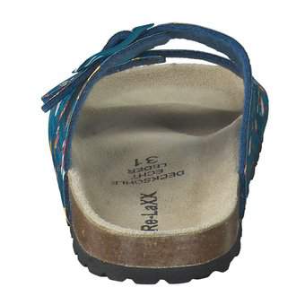 Leone Pantolette in blau