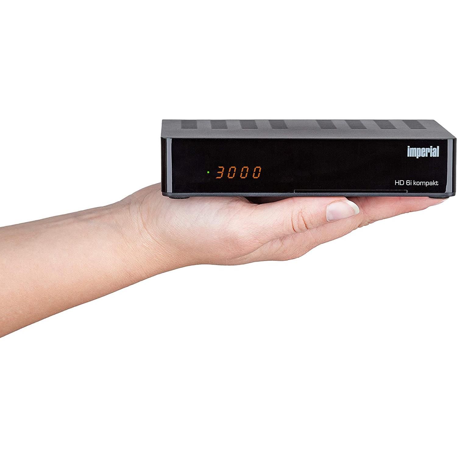 IMPERIAL HD6i kompakt HD Sat- und Multimediareceiver