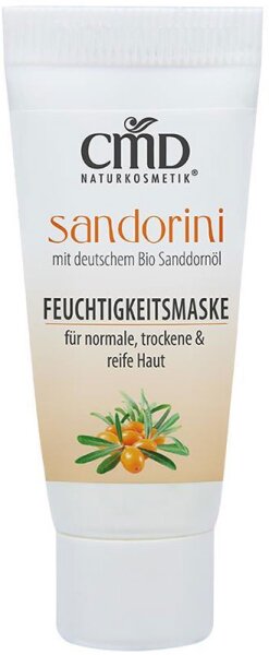 CMD Naturkosmetik Sandorini Feuchtigkeitsmaske Gesichtsmaske