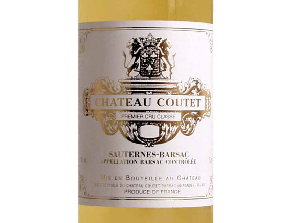 Château Coutet 2013 Bordeaux Barsac