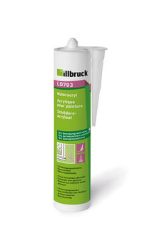 illbruck LD703395144 LD703 Wkład malarski akrylowy 310ml, biały