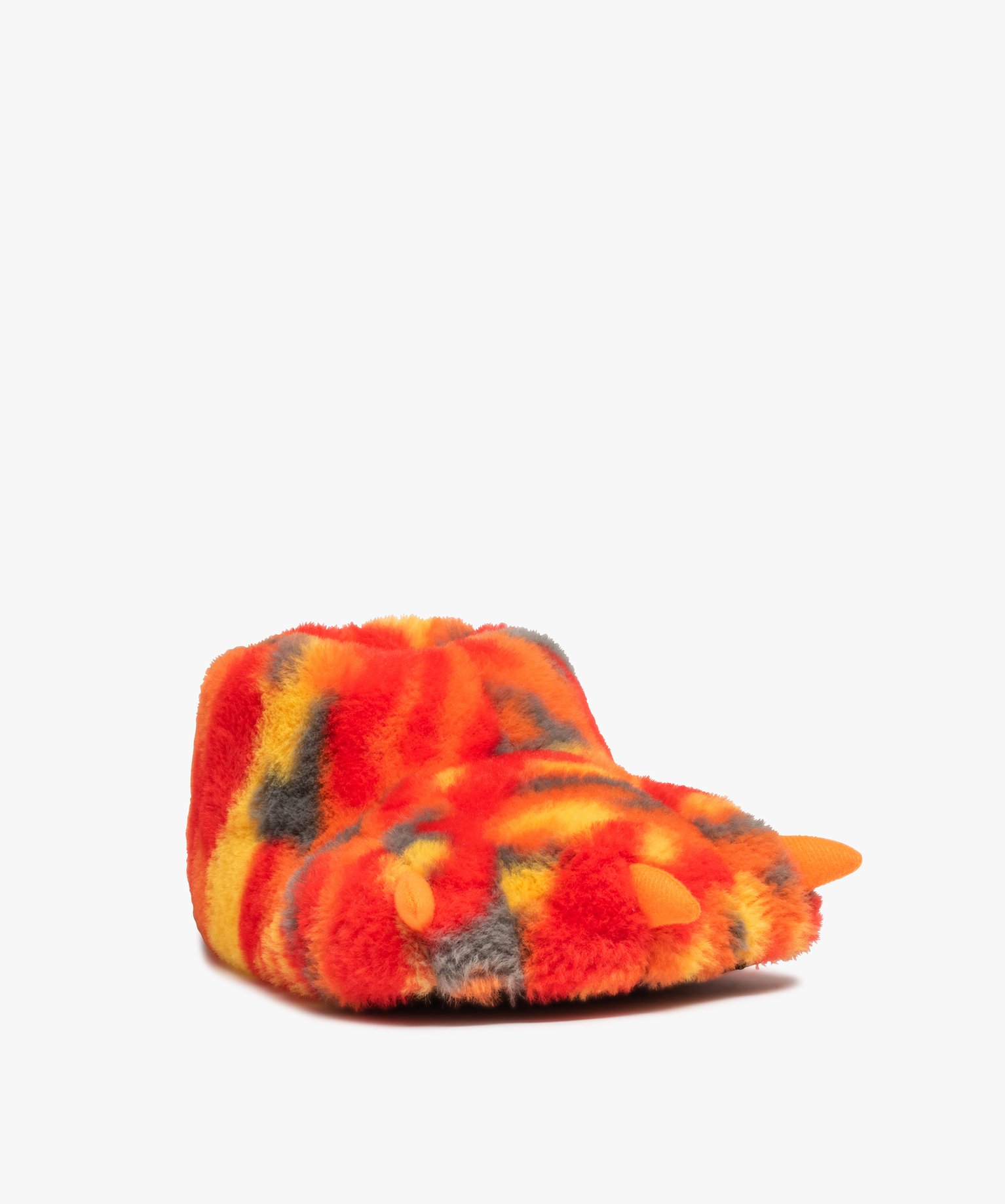 Chaussons Garçon 3D en patte de monstre orange | GEMO