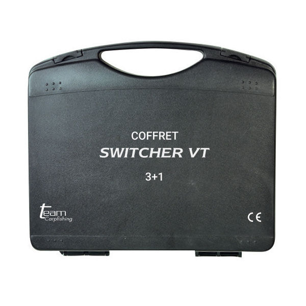 Carp Team Carpfishing Switcher VT 3dílná sada signalizátorů záběru + přijímač