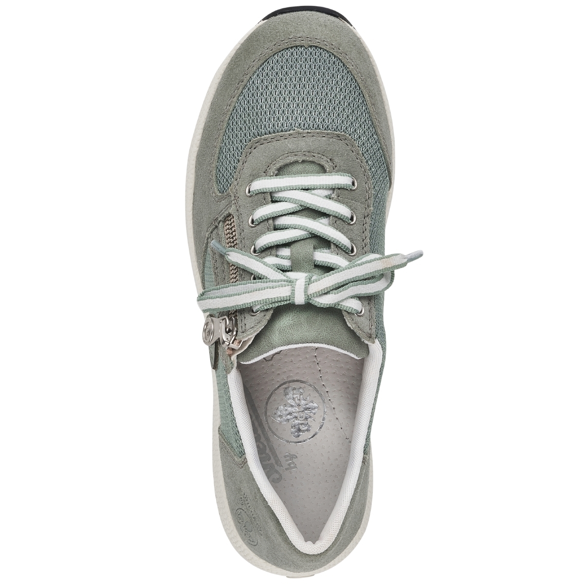 Rieker N8451 Sneaker Low grau