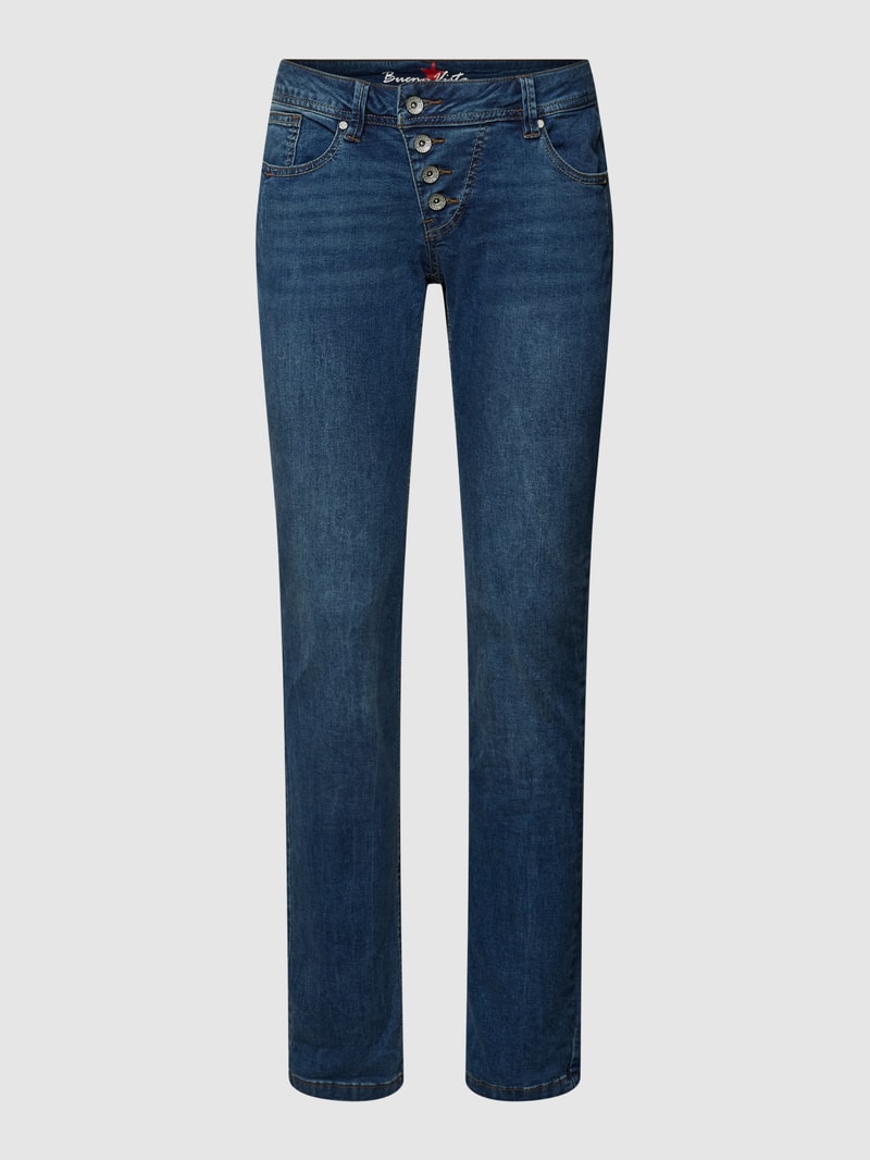 Jeans im 5-Pocket-Design Modell 'Malibu' in blau