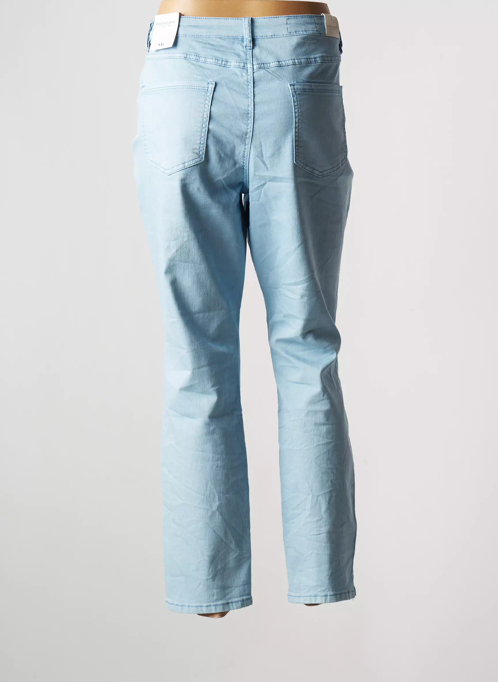 Broadway Jeans Coupe Slim Femme couleur bleu