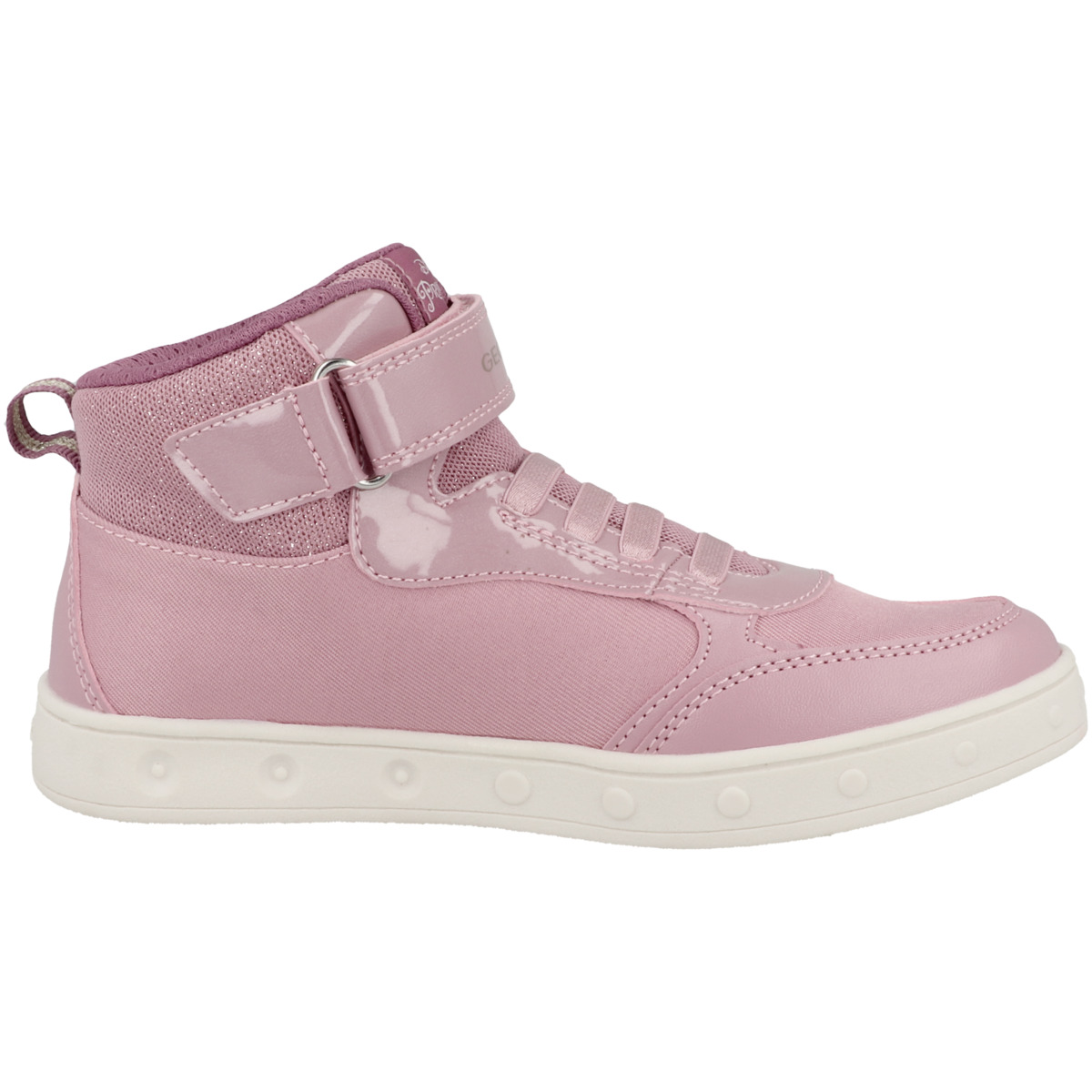 Geox J Skylin G. D Sneaker mid pink