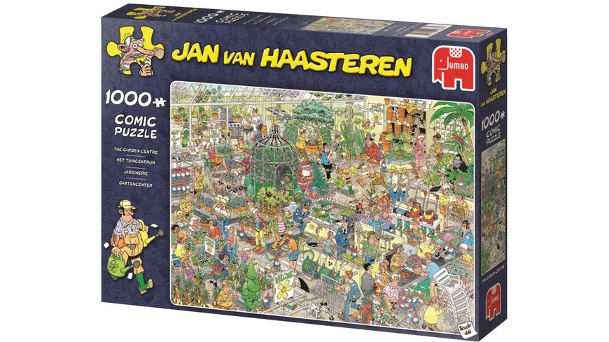 Jumbo Spiele - Jan van Haasteren - Das Gartencenter, 1000 Teile