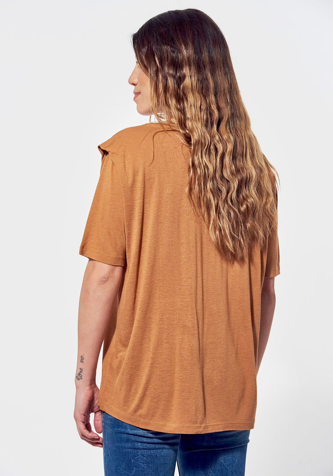 DREE   T-shirt régular marron Femme