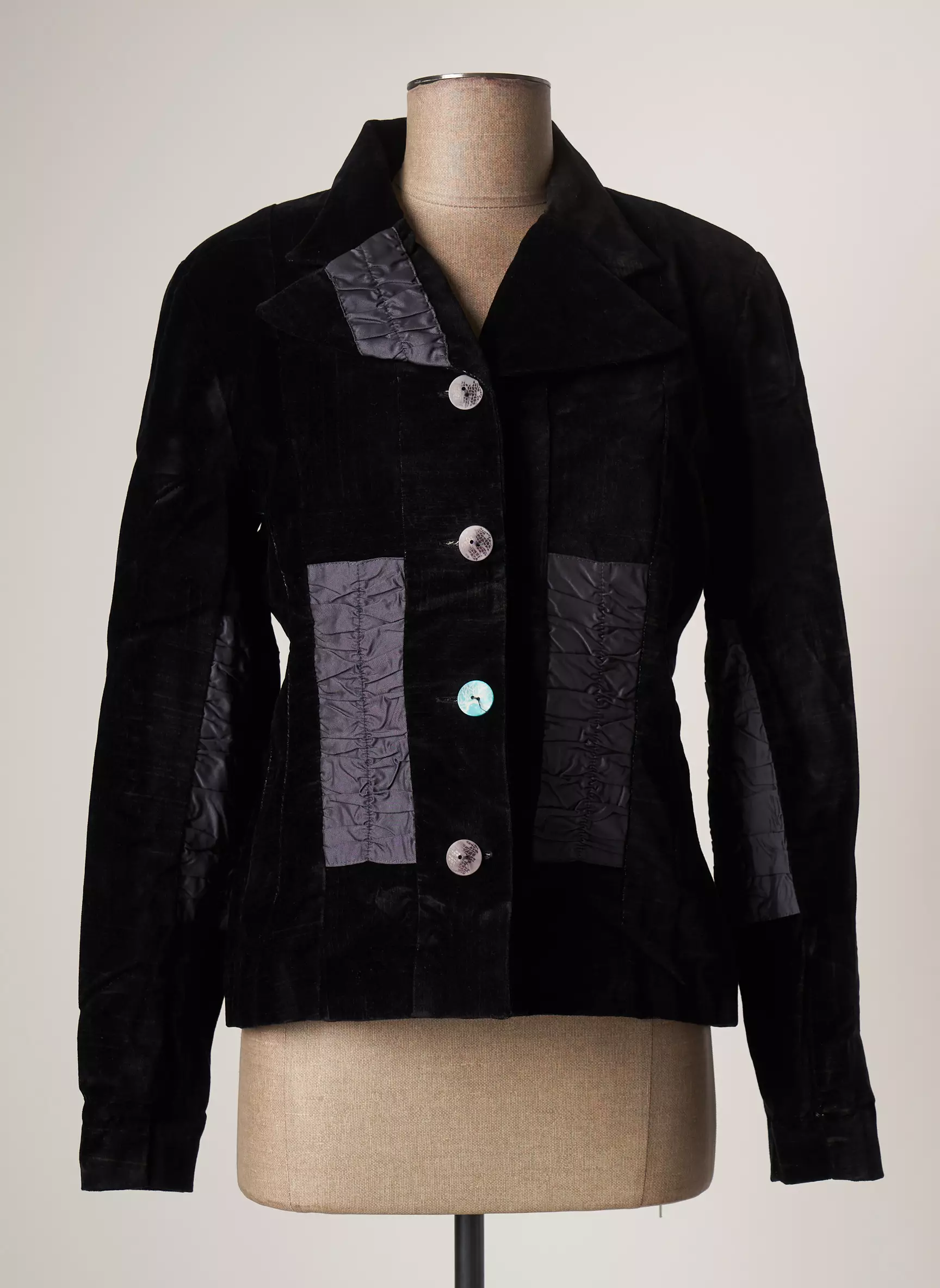 Madame Zaza Of Marseille Vestecasual Femme couleur noir