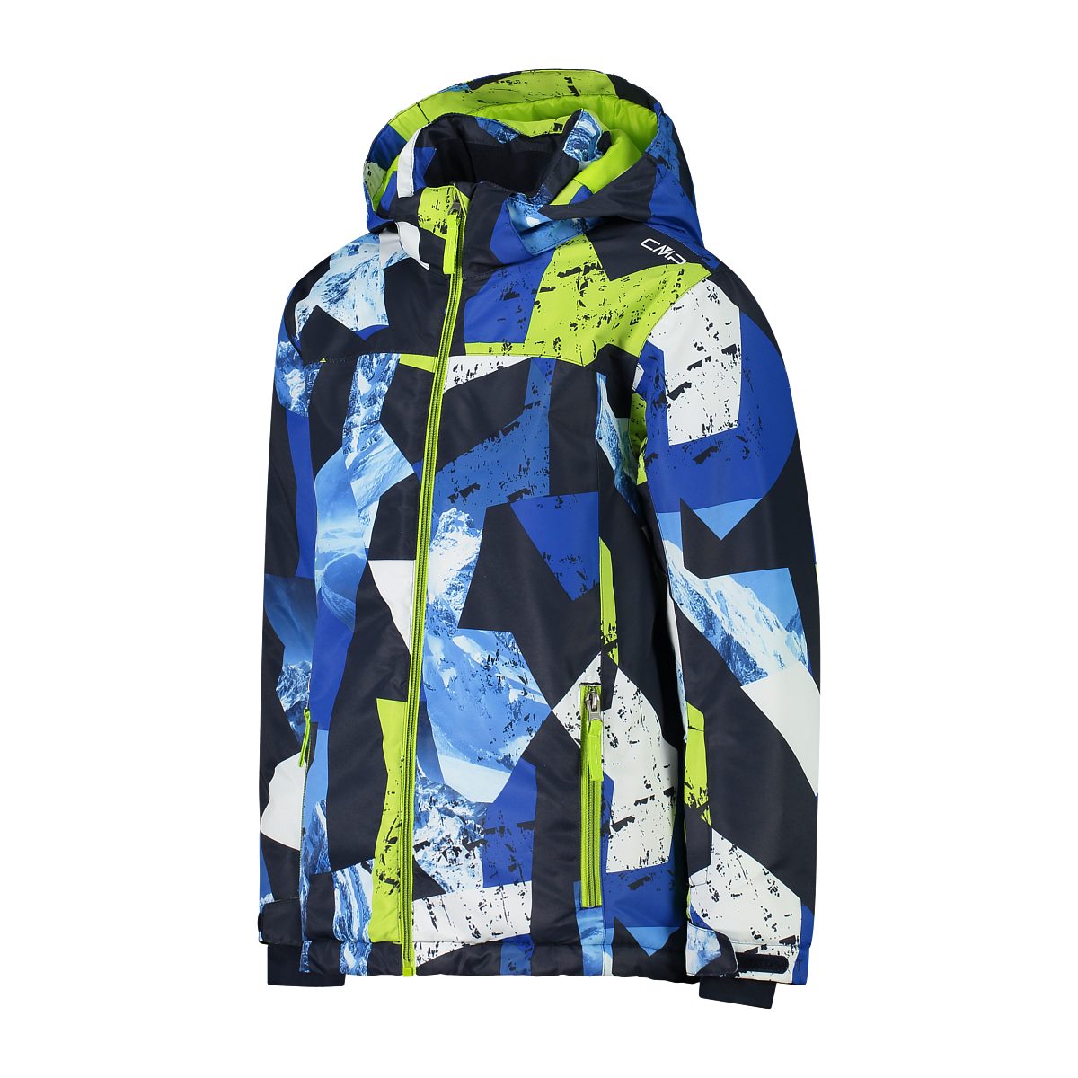 CMP Skijacke KID JACKET SNAPS HOOD - für Kinder Schnell trocknend & Atmungsaktiv & Wärmend