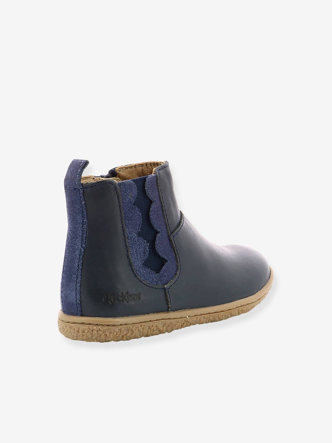 Boots fille Vetudi KICKERS® marron bronze