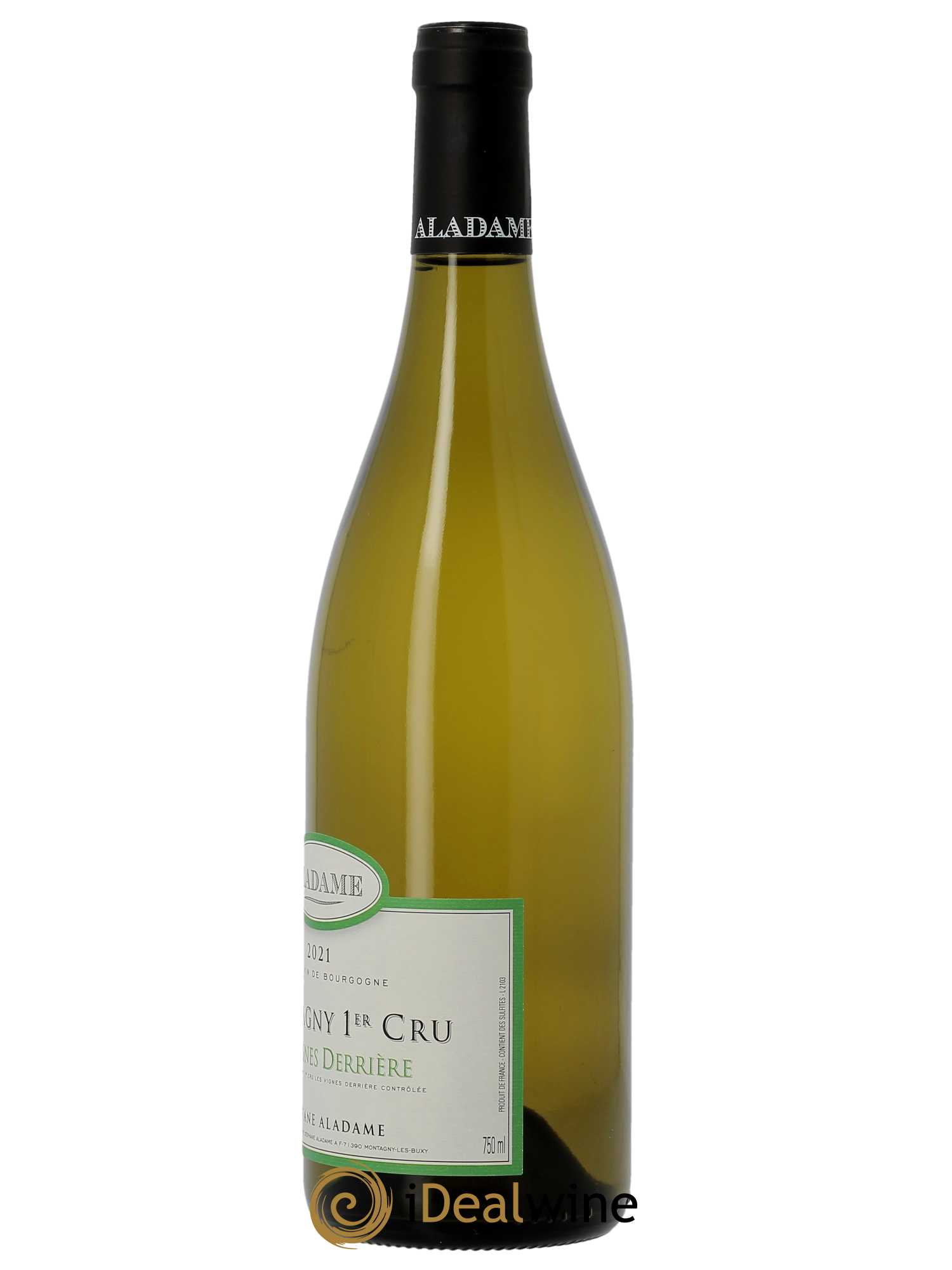 Montagny 1er Cru Les Vignes Derrière Stéphane Aladame  2021 - Lot de 1 Bouteille