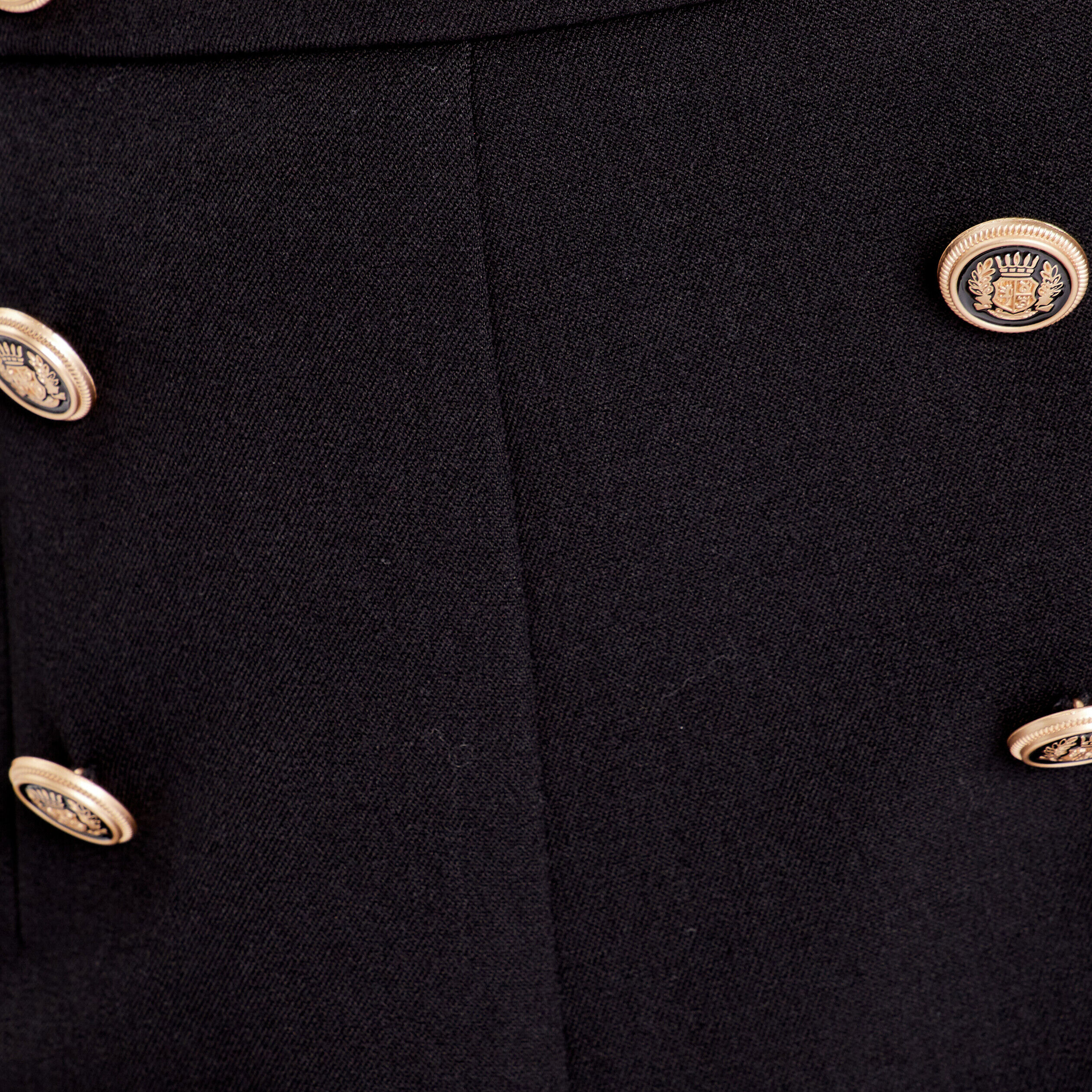 Short boutonné noir femme | Cache Cache