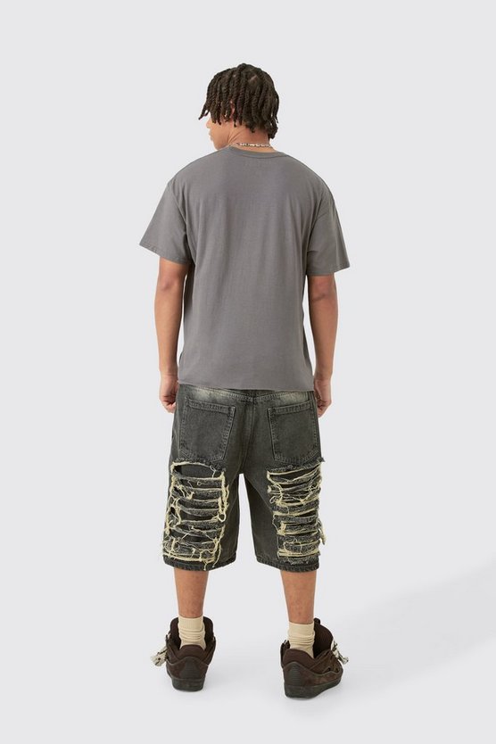 Kastiges Oversize T-Shirt mit lizenziertem Nirvana-Print