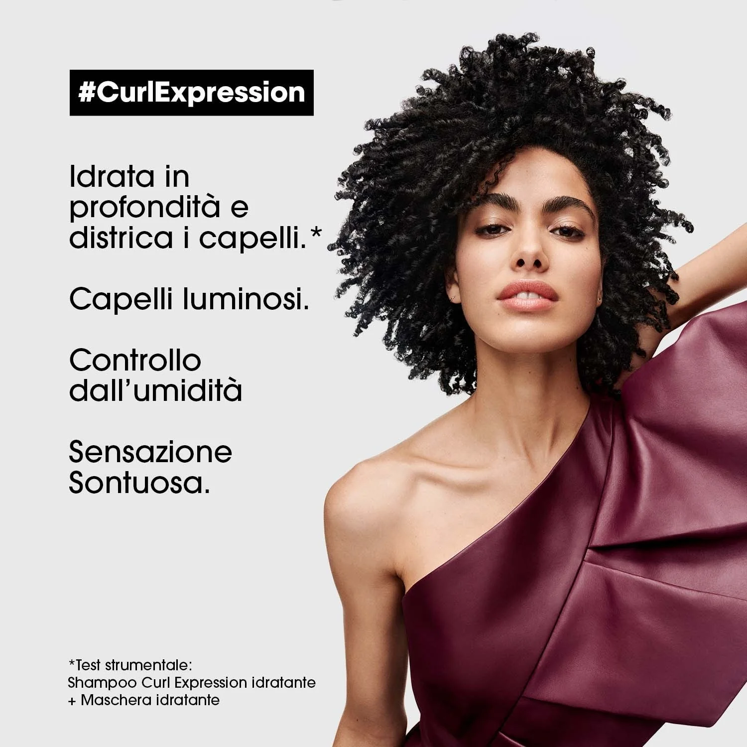 SERIE EXPERT New Curl Expression Mask - Mitrinoša matu maska