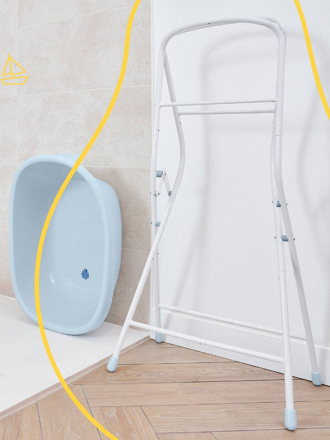 Pied de baignoire + tuyau BADABULLE gris