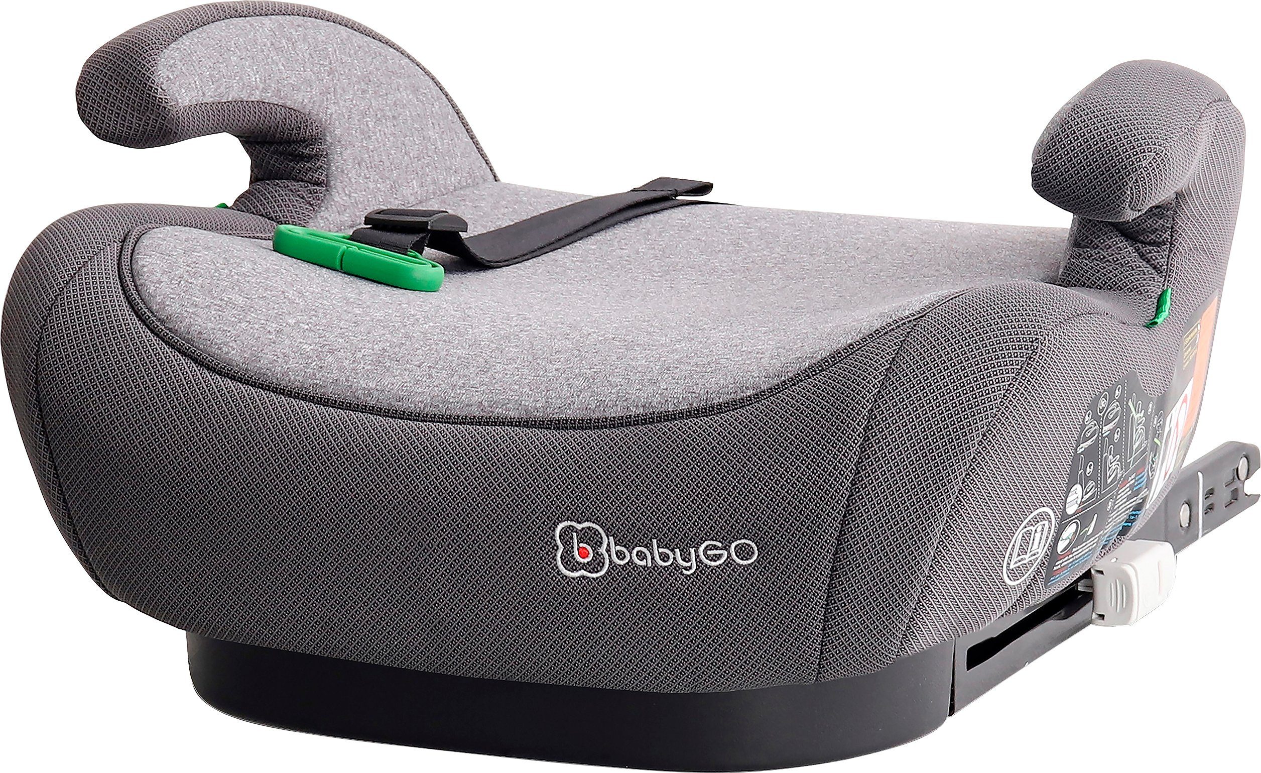 BabyGo Kindersitzerhöhung BursaIV 125-150 cm, (1-tlg), vorwärts gerichtete für Kinder von 125-150 cm