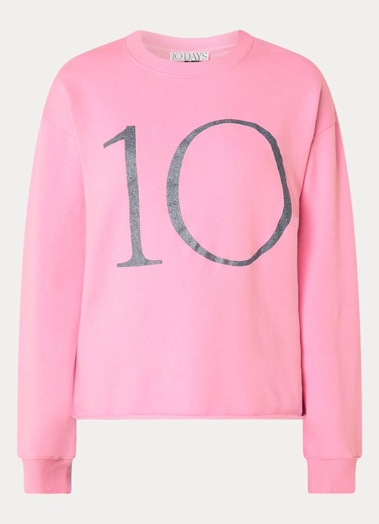 Maglione in cotone biologico 10DAYS con logo