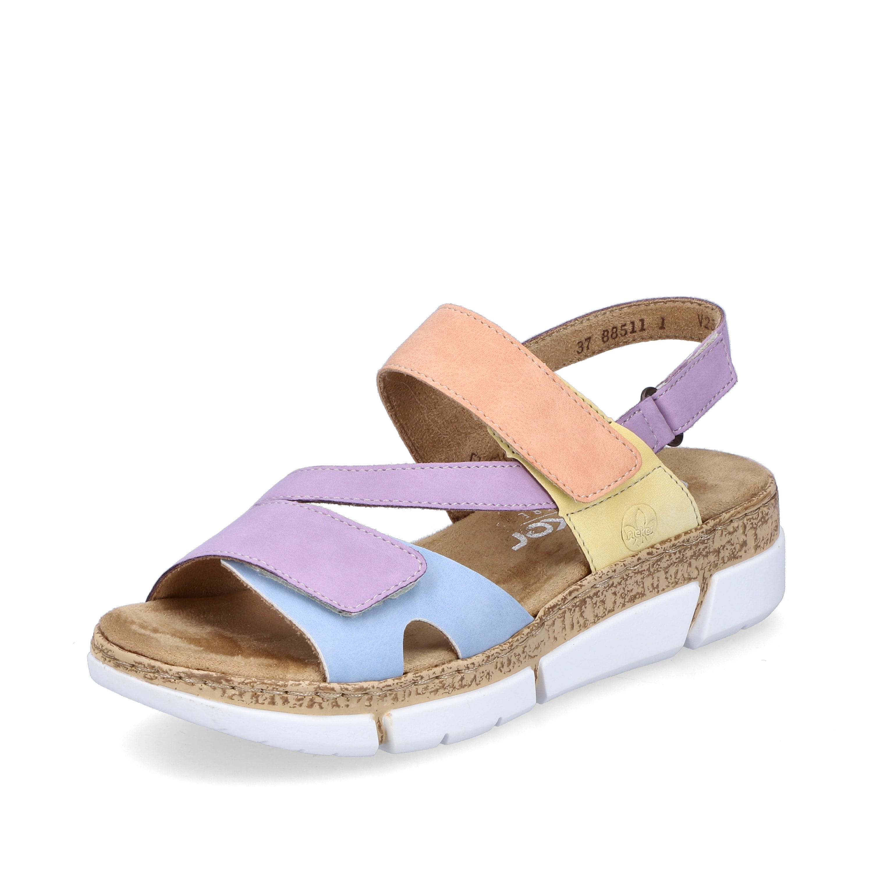 Rieker Damen Riemchensandalen hellbeige