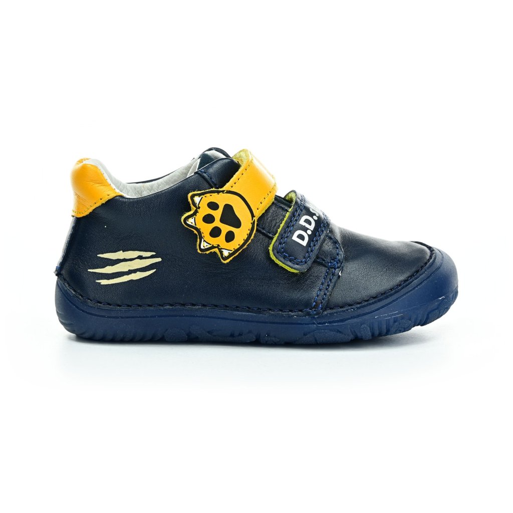 D.D.Step S070-42135 Royal Blue Barfußstiefeletten