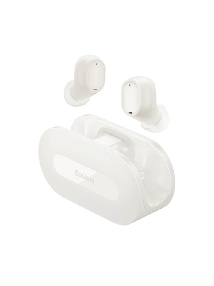 Baseus Baseus Bowie EZ10 TWS Bluetooth 5.3 kabellose Kopfhörer – weiß in Weiß günstig kaufen onesize